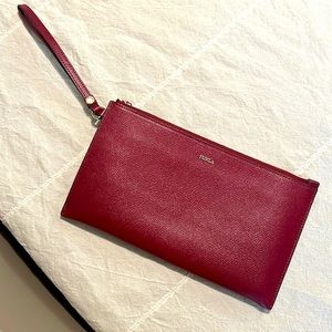 FURLA Leather Red Wallet